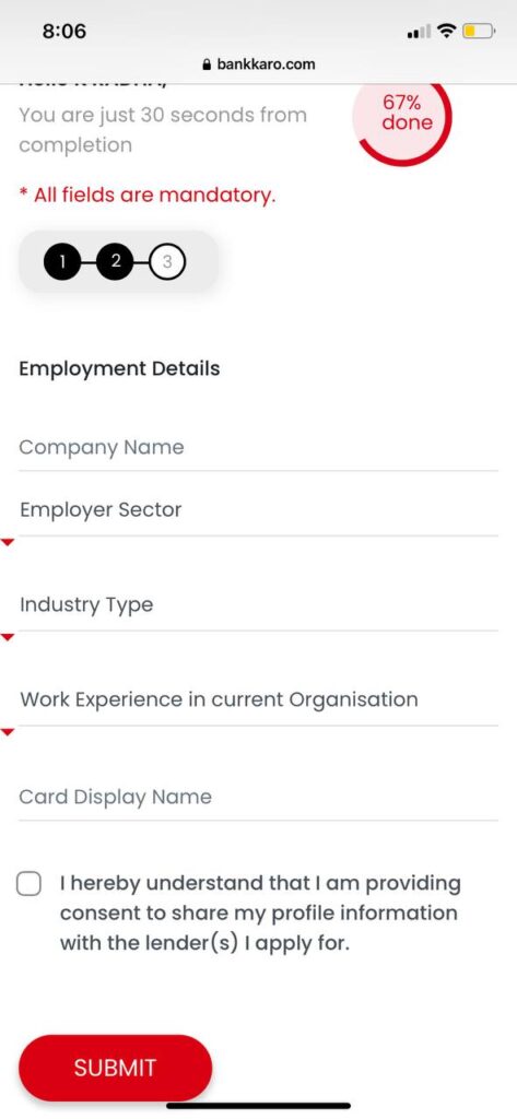 Employment Details